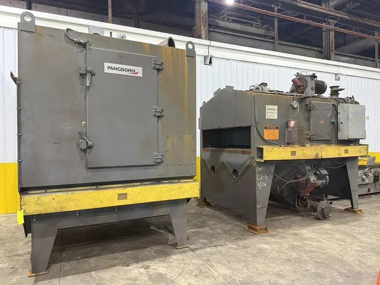 Used PANGBORN ES-1821-125 Roller Conveyor Shot Blaster Pennsylvania US | Shot Blasting Equipment #1082157