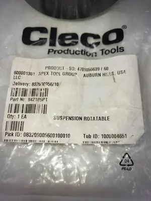 New | in-Stock CLECO CLECO PART NUMBER 942185PT SUSPENSION BAIL Misc Electrical & Power Parts | ND Industrial Surplus #1211492