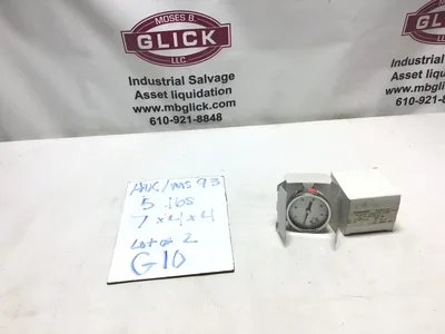 Ashcroft 1QA82764-040 2 1/2″ 30PSI Pressure Gauge (Lot of 2)