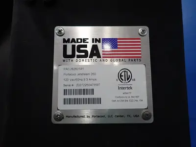 Used PORTACOOL PACJS2601A1 Misc Plastics Equipment Ohio US | HGR 24 #1293830