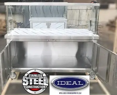 Stainless steel mobile cars - multi use -