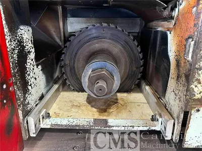 USED 2003 MEREEN JOHNSON MODEL 312 DC GANG RIP SAW