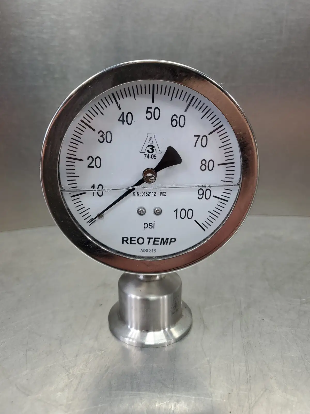 Used REOTEMP _UNKNOWN_ Universal Pressure Meters South Carolina US | Palmetto Automation #1158154