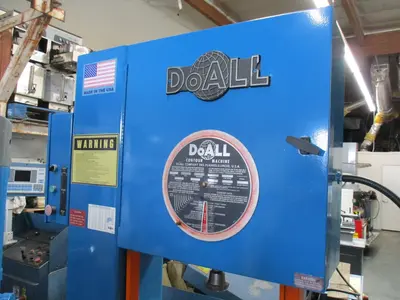 20" DoAll, vertical countour bandsaw, variable speed