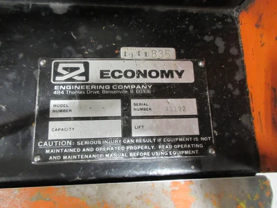 Used ECONOMY CWF-56-26 Pallet Jacks Minnesota US | Machinesused.com #1326837