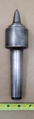 4MT LIVE CENTER, OAL: 8IN, MORSE TAPER SIZE: 4