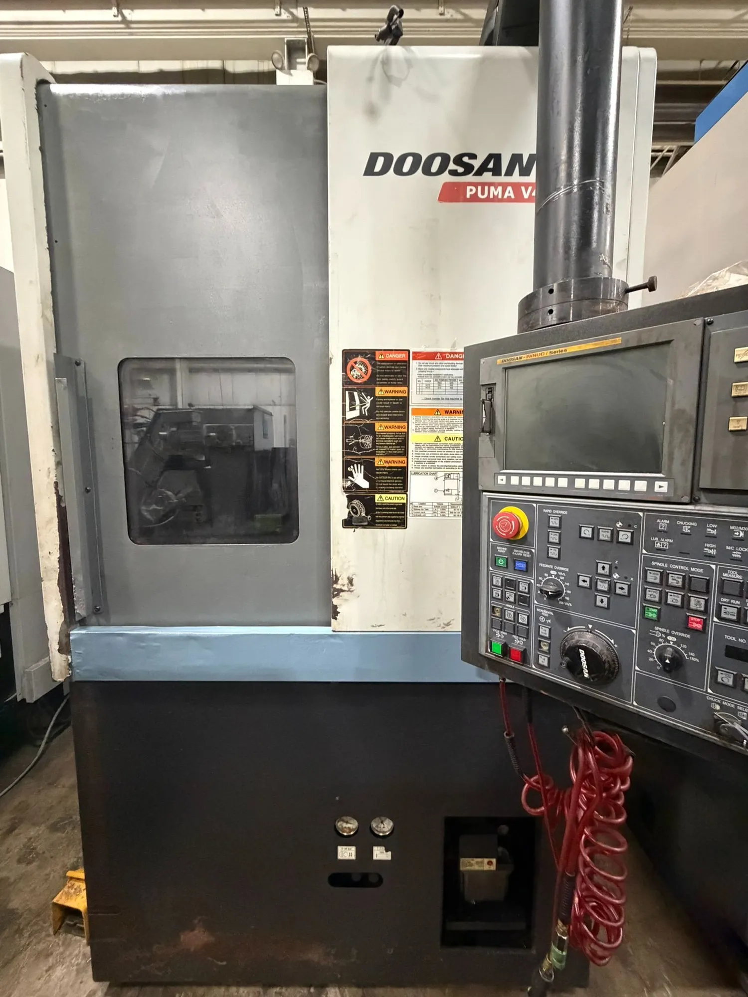 DOOSAN V400M 3-AXIS CNC VERTICAL LATHE WITH LIVE TOOLING, NEW 2012