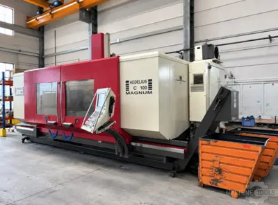 Used HEDELIUS C100 MAGNUM Vertical Machining Centers NL | Mach 4 Metal #1550259