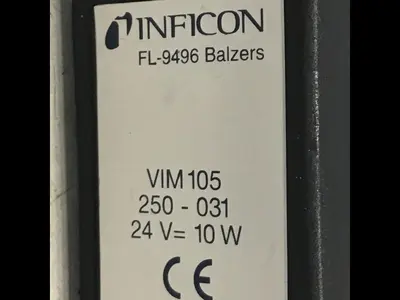 USED INFICON FL-9496 BALZERS