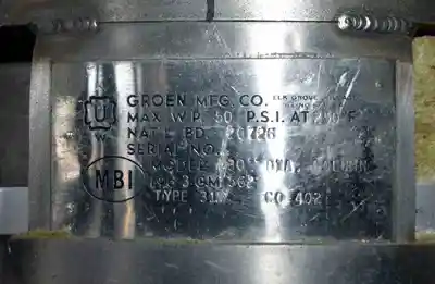 450 gal stainless steel tank