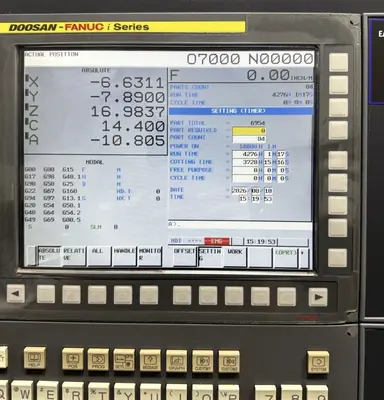2017 DOOSAN DNM 200/5AX 5-Axis+ Vertical Machining Centers | Toolquip, Inc. (3)