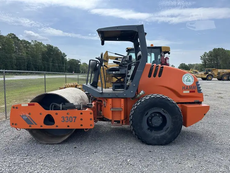 Used 2008 HAMM 3307 Single Drum Rollers South Carolina US | Palmetto Machinery #1436846