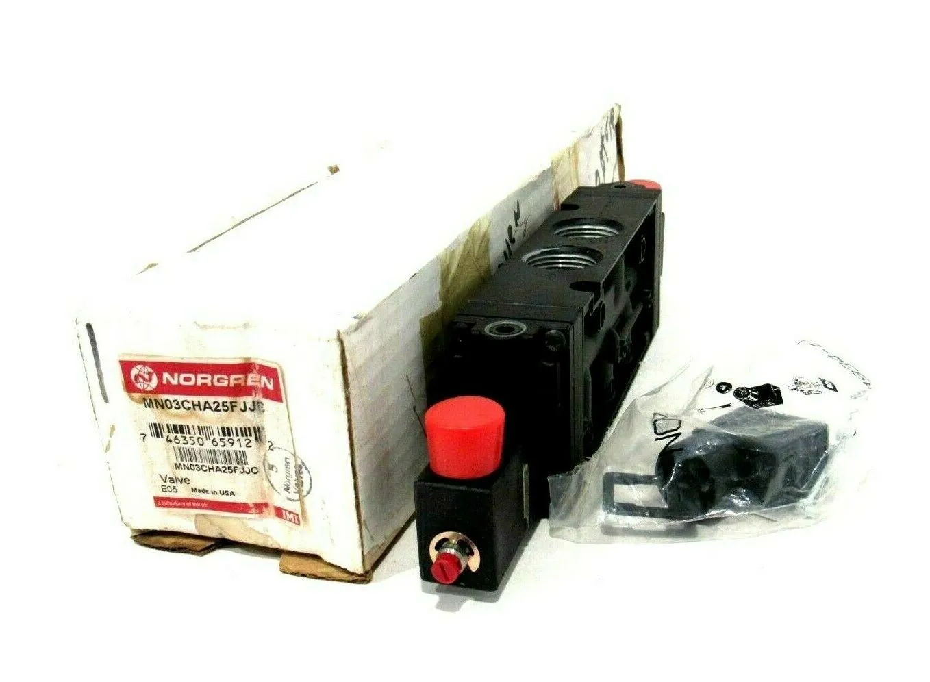 NEW NORGREN MN03CHA25FJJC SOLENOID VALVE