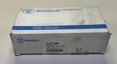 New | in-Stock WESTINGHOUSE NLR-500 PLC Input & Output Ohio US | Surplus Asset Holdings #1246626