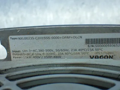 USED VACON NXL00235C2H1SSS0000+DPAP+DLCN