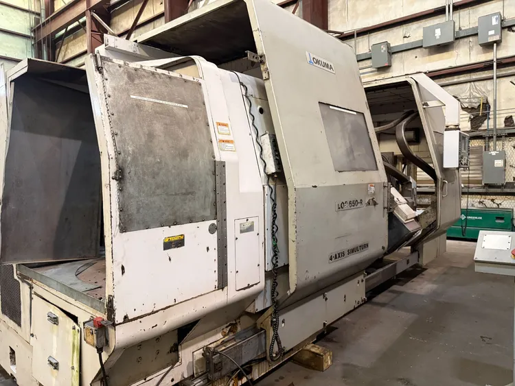 Used 2006 OKUMA LOC 650 CNC Lathes Texas US | Harris Machine Tools, Inc. #406103