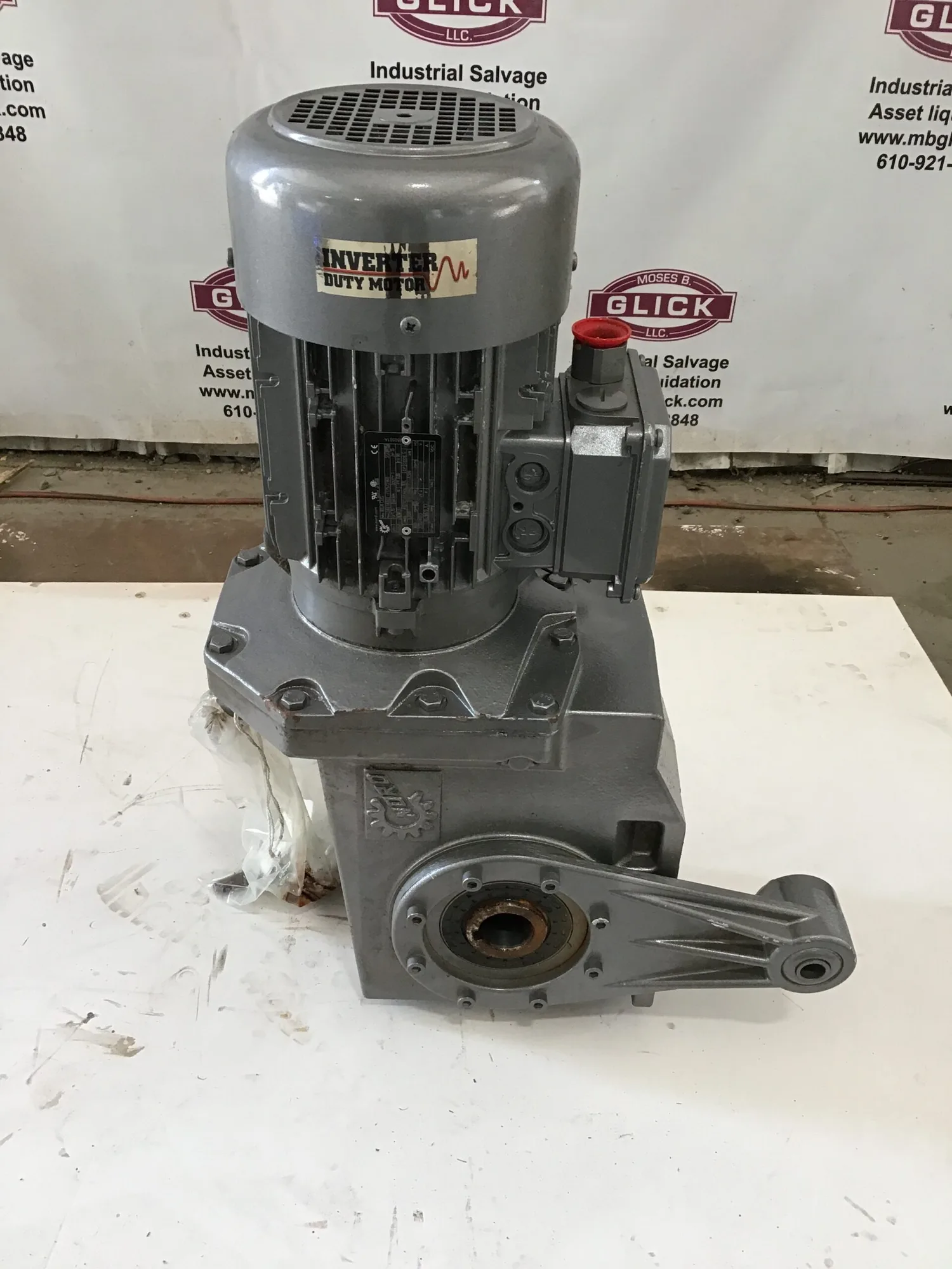 Nord 90L/4 CUS Gearmotor With CUS Reducer, 15.60 Ratio