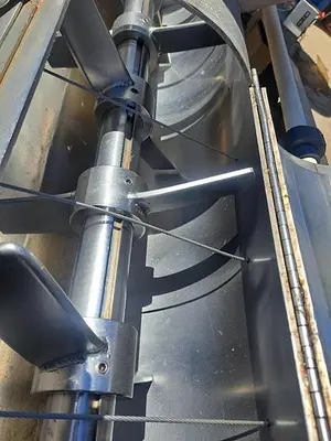 Separator, Declumper, Rotary Tumble, CMP, Stainless Steel, #5990945