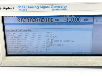 Used Agilent N5181A Signal Generators Michigan US | Maverick Industrial Sales #1395884