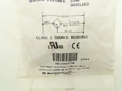 Allen Bradley 872C-M15NP30-A2 Inductive Proximity Sensor 15mm Range
