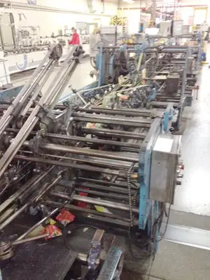 Post 50 C Straight Line Auto Bottom w/ Cold Glue System