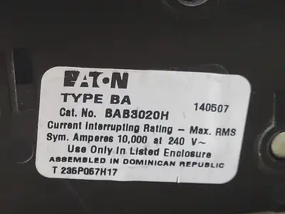 USED EATON BAB3020H