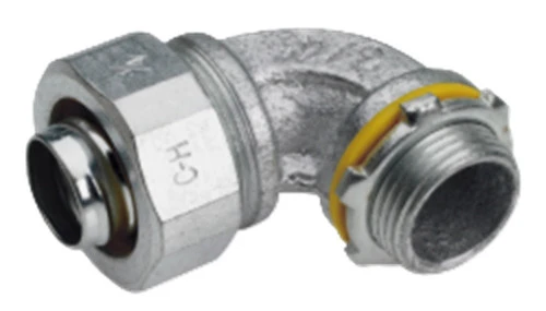 Crouse-Hinds Eaton LT30090 Liquidtight Connector, 90 deg Elbow, 3" [New]