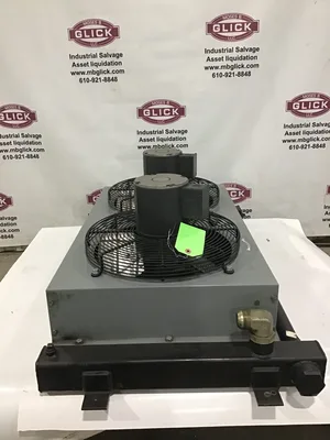 Thermal Transfer A0C-50-2-60 Heat Exchanger 300 PSI w/ Emerson Motor 1/4HP
