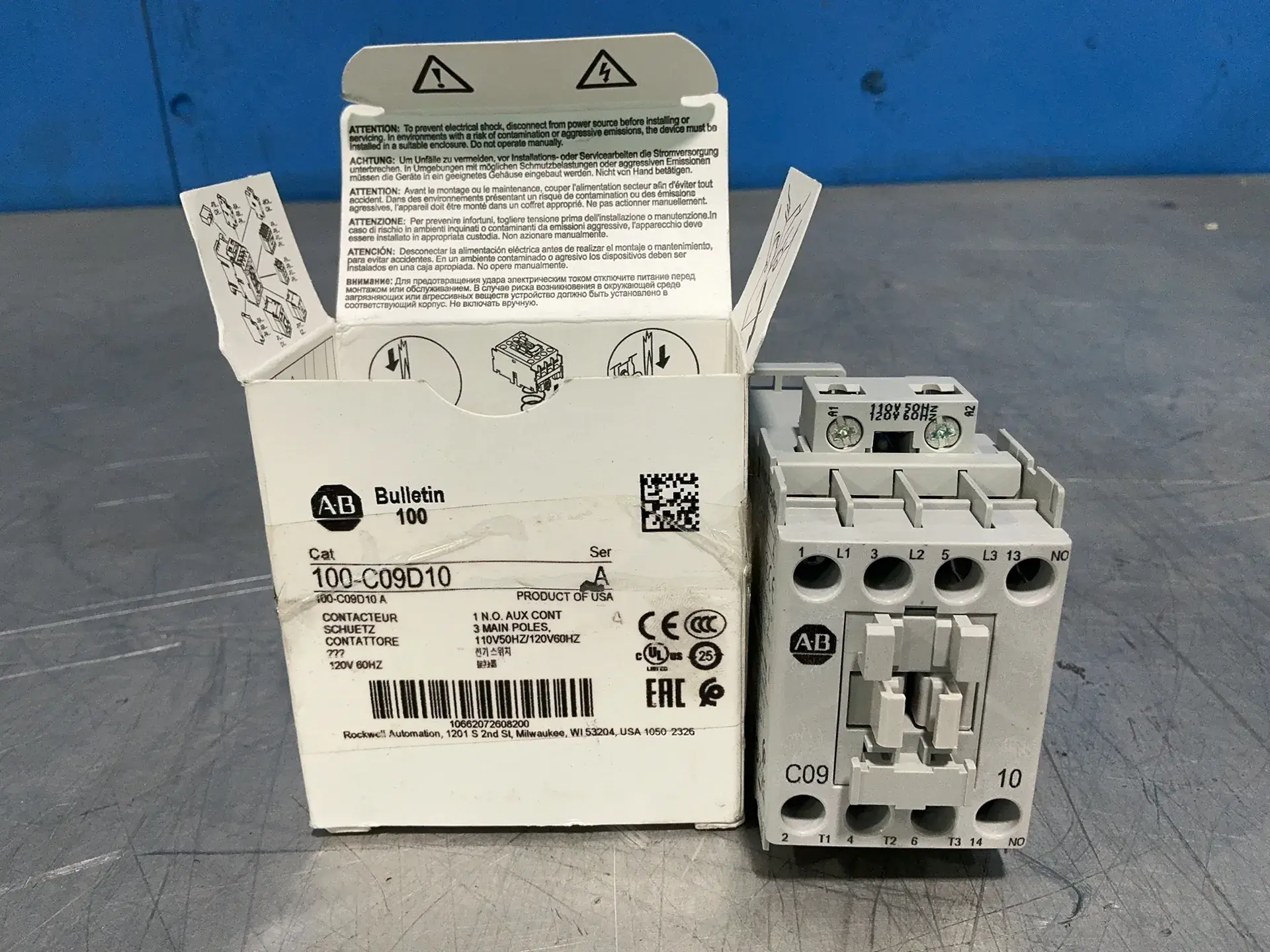 Used ALLENBRADLEY 100C09D10 Switchgears Ohio US | HGR 24 #1548268
