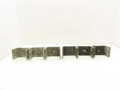 3.75" Tabletop Bottle Conveyor Leg Stand Mounting Bracket Aluminum Pipe Lot of 6