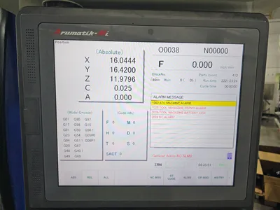 2017 KITAMURA Kitamura My-Trunnion 5 Vertical Machining Centers (5-Axis or More) | Murphy Machinery (10)