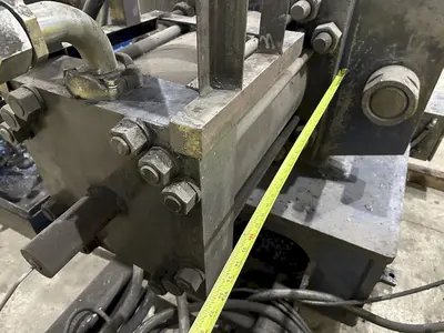 200 TON (2-3/8" TO 9-5/8") DIAMETER TRUE GRIT MODEL CT200 HYDRAULIC TUBE & PIPE PUSH POINTER / END FORMER/ SWAGING PRESS: STOCK #22399