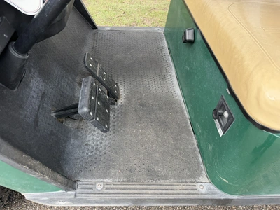 (1) 2015 E-Z-Go golf cart with a Kawasaki gas engine, does not include Club canopy, includes ball wa...
