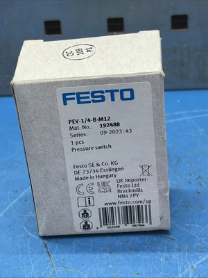 NEW Festo PEV 1/4-B-M12
