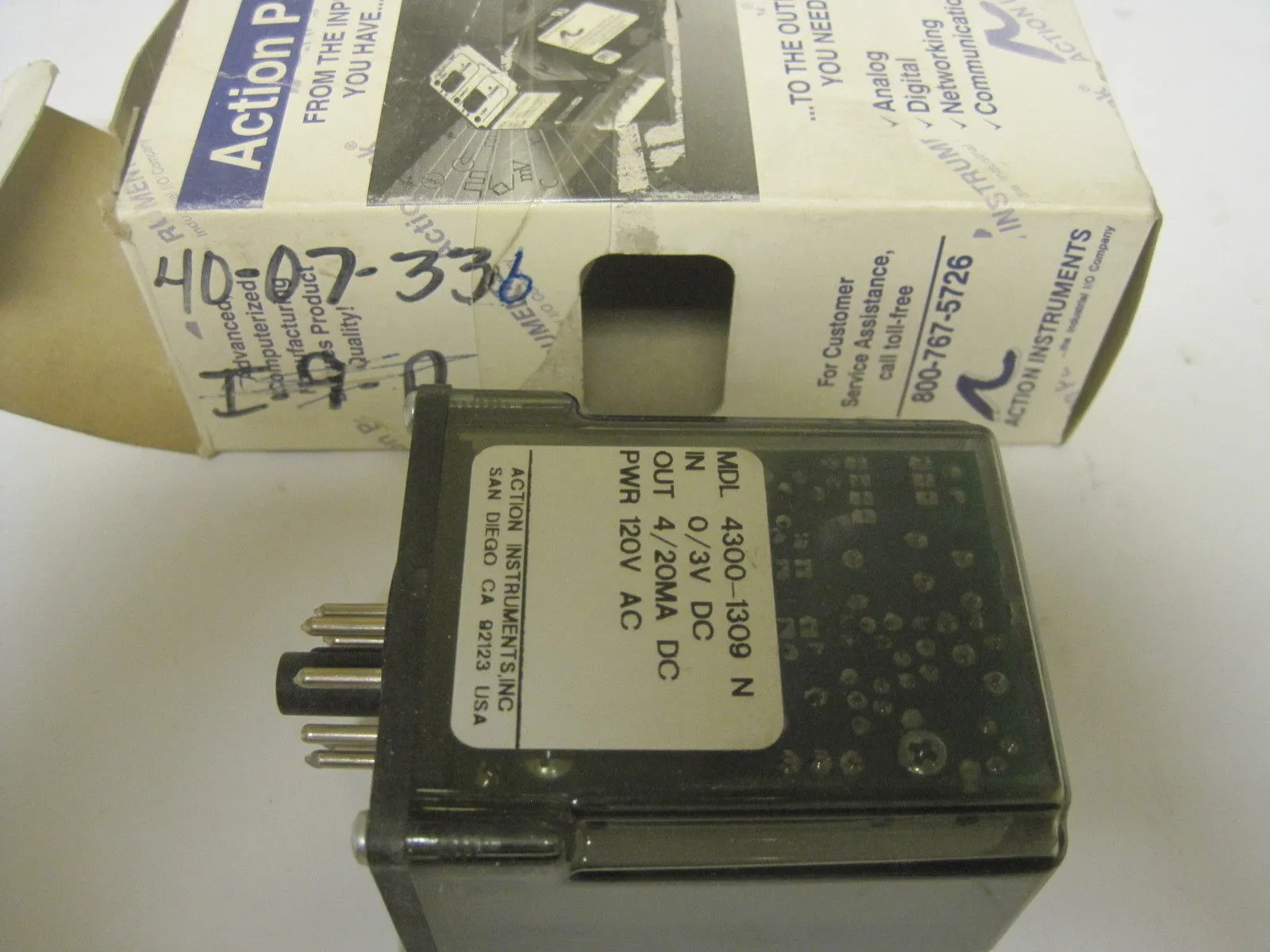 NEW ACTION PAK 4300-1309 RELAY