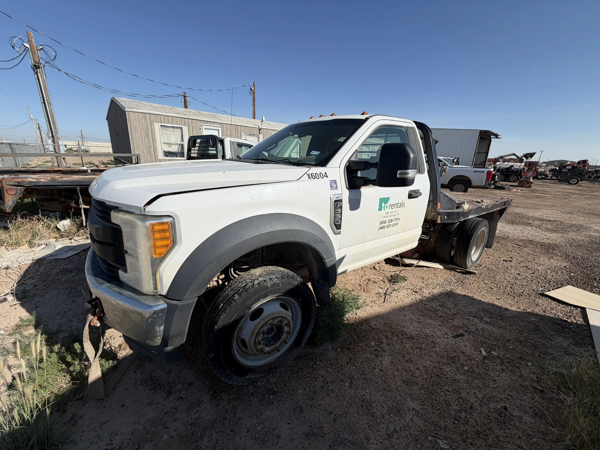 Used 2017 FORD F550 SD XL FLATBED TRUCK Flatbed Trucks Texas US | Miedema Asset Management Group #1315721