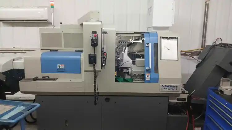Used 2022 NOMURA NN32YB3 Swiss Type Automatic Screw Machines Ohio US | UniversalAutomatics.com #1440053