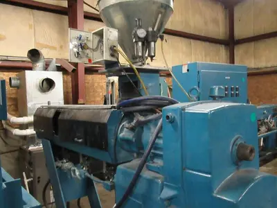 Complete Large Plastic Bag/Film Extrusion Line with NRM 3" Extruder