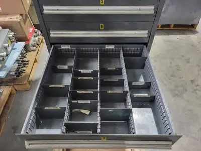 30" x 30" x 60" 9-Drawer Tool Cabinet