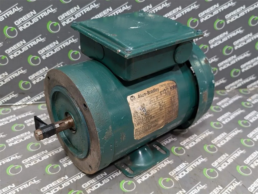 1/2 HP Allen Bradley 1329RS-KA0F518FXC Control Matched Motor 230/460V Used