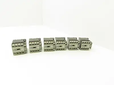 Fuji Electric SJ-0G Magnetic Contactor 24VDC Coil 1NO 3PH 240VAC 3HP Lot of 6
