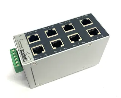 USED PHOENIX CONTACT INDUSTRIAL ETHERNET SWITCH FL SWITCH SFN 8GT
