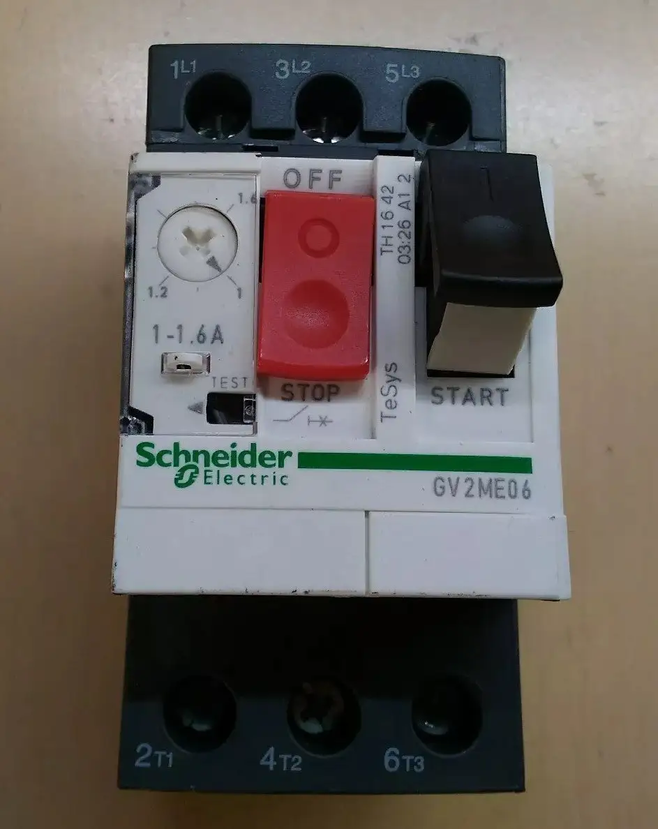Schneider Electric GV2ME06 Motor Circuit Breaker IEC/EN 60947-4-1 4D8