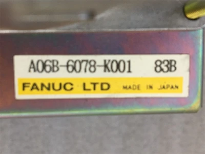 USED FANUC A06B-6077-H111 (4)-POWER SUPPLY MODULE, 200-230V,4