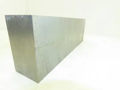 4142 Alloy Steel Flat Bar Stock 2"x 3-1/2"x 10-5/8" Rectangle 22lbs