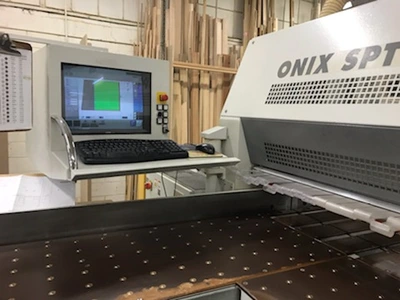 Used 2004 GIBEN ONIX 105 SPT Single-Line Beam Saws Ontario CA | Aldan Woodworking Machinery #1252748