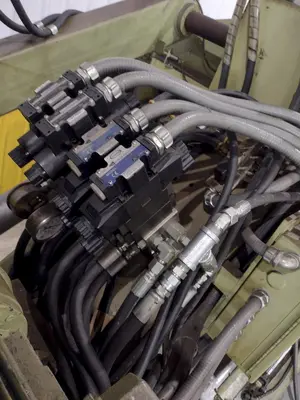 18” X .175”  X 8,000 LBS CWP MODEL #SFAC4-20 SPACE-SAVER AUTOMATIC DOUBLE END SERVO COIL FEED LINE: STOCK #22215