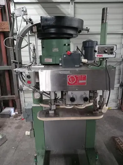 Used KAPS-ALL INLINE CAPPER MODEL E Cappers Quill - Automatic Inline Oregon US | Ager Tank & Equipment Co. #1060472