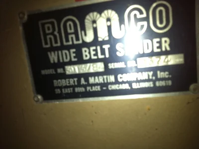 USED RAMCO 31T3/84