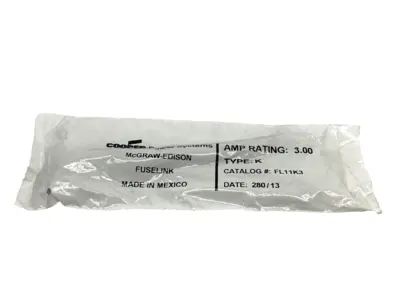 New | in-Stock Cooper Bussmann FL11K3 Type K Fuses Michigan US | Maverick Industrial Sales #1460848